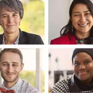 Edith Laflamme, Patricia Gomez, Romain Philippe, Rachida Hamidou